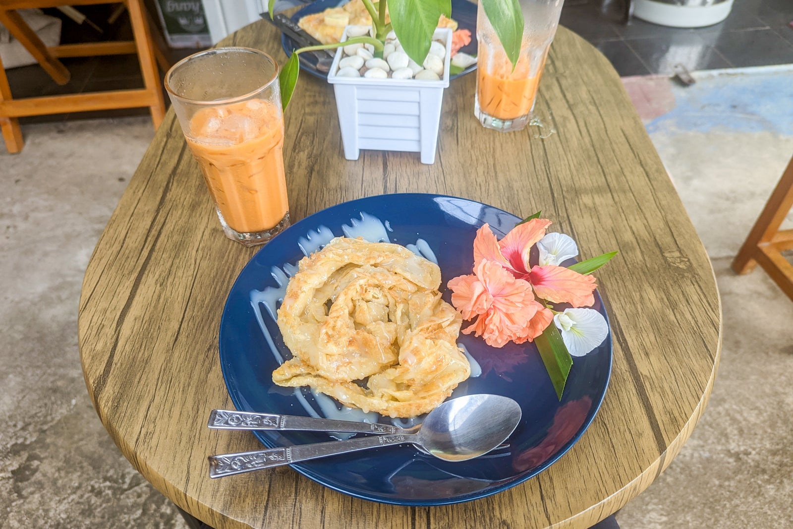 Six Senses Yao Noi snack on bike ride