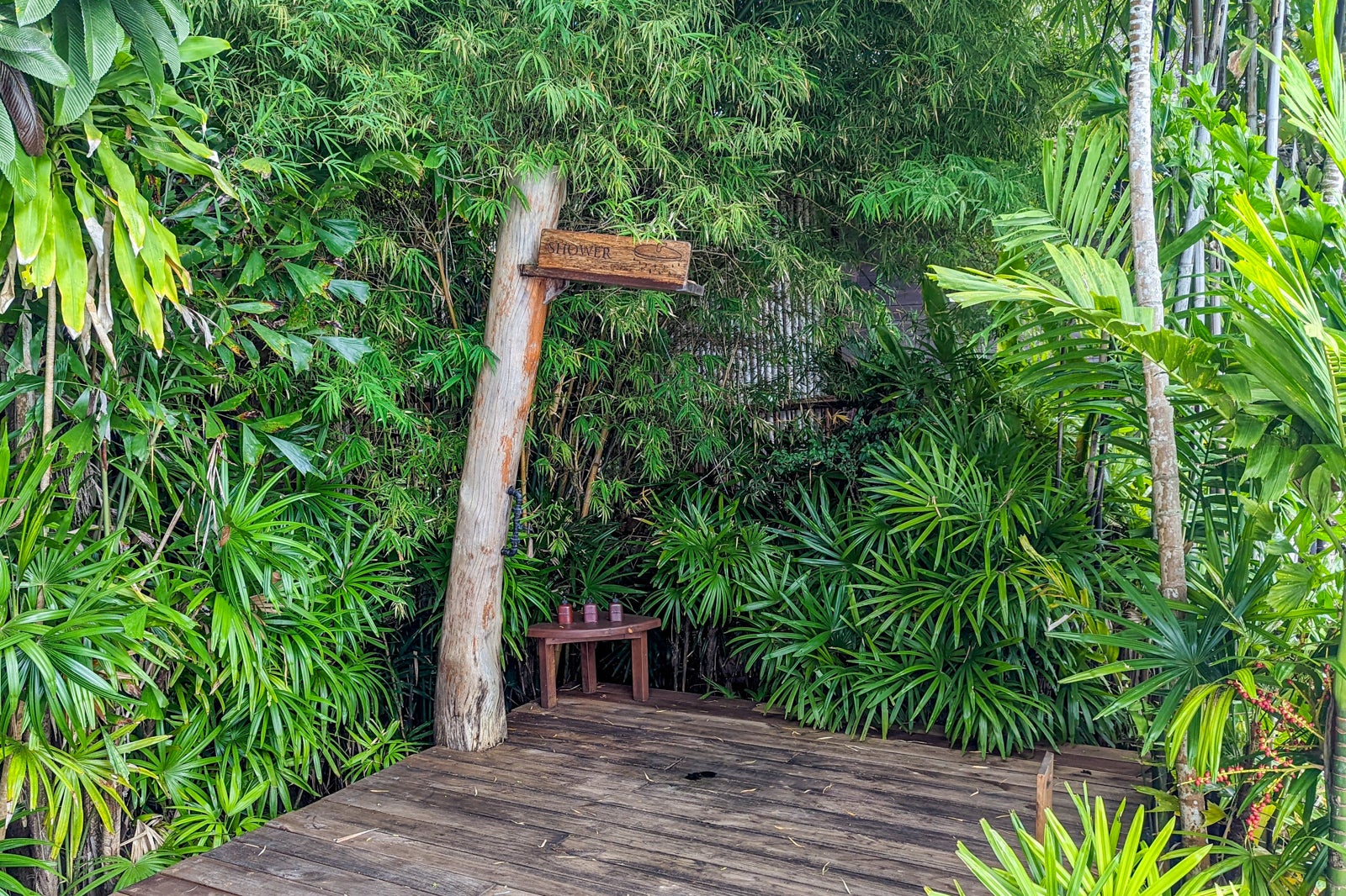 Six Senses Yao Noi hilltop shower