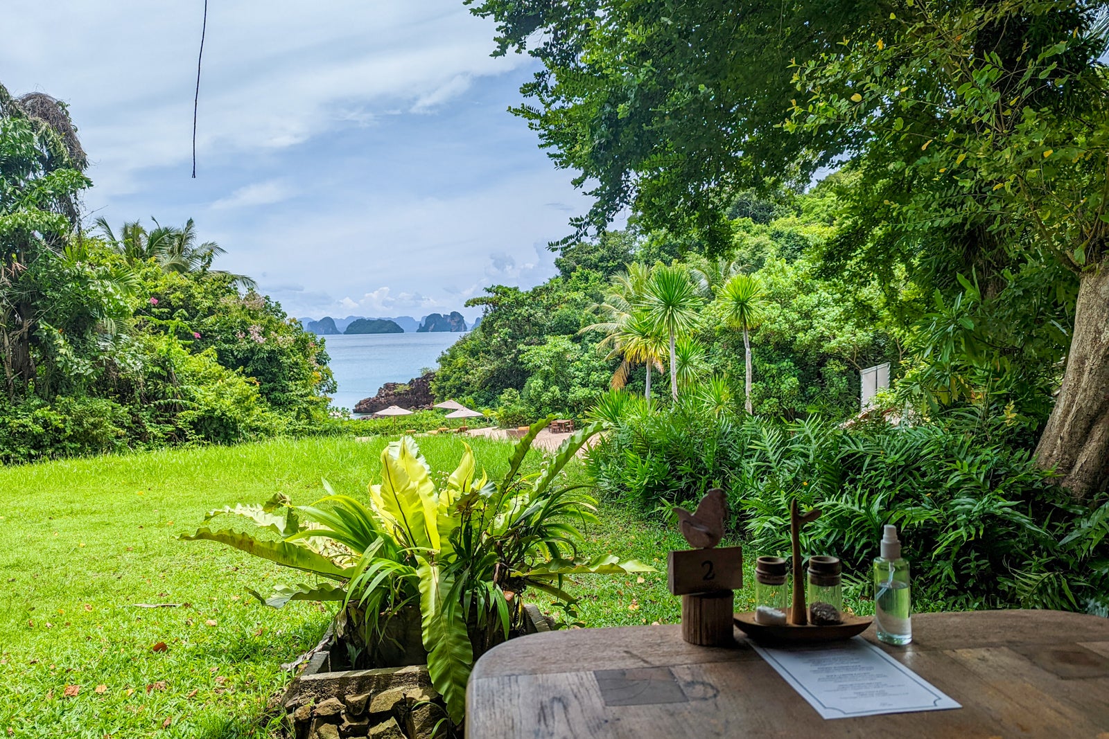 Six Senses Yao Noi living room