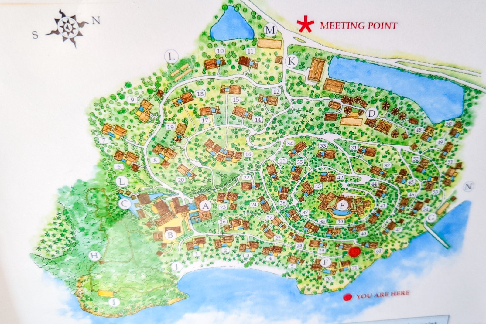 Six Senses Yao Noi map