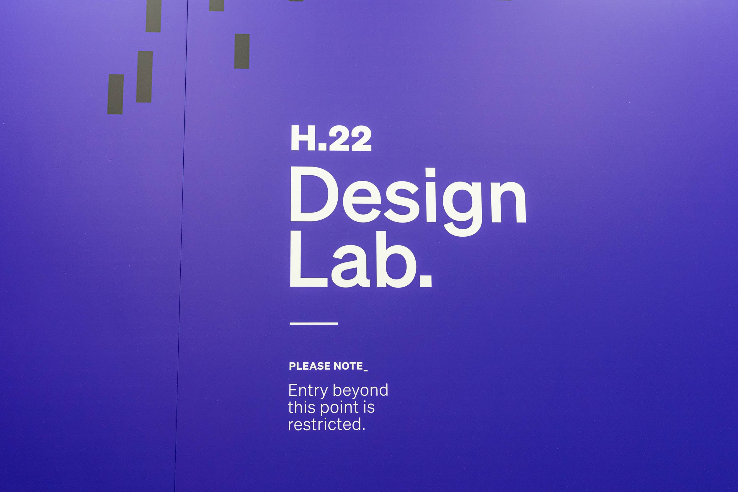 design lab sign