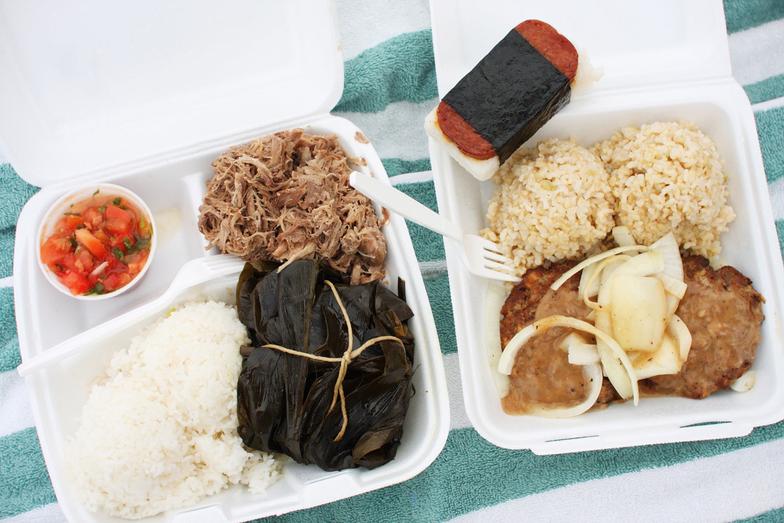 Traditional Hawaiian food