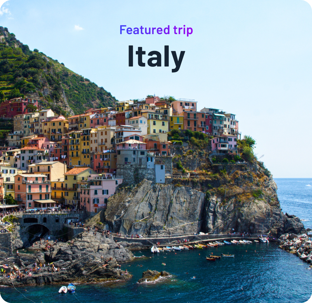 Featured trip Italy
