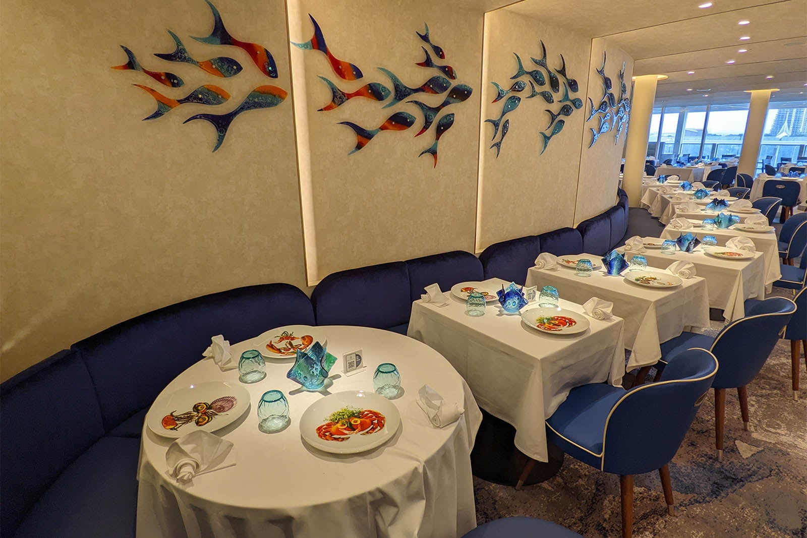 Rudi's Seagrill restaurant on Carnival Celebration