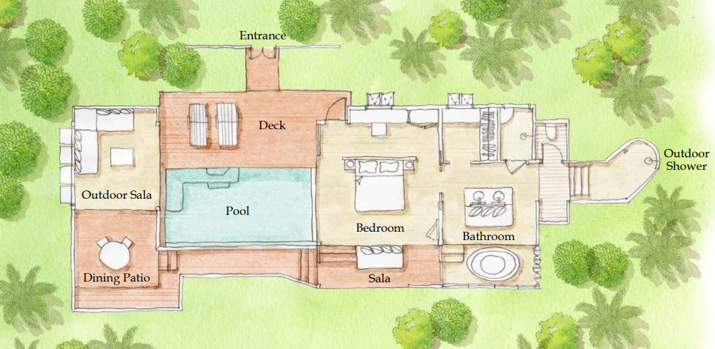 Six Senses Yao Noi floorplan