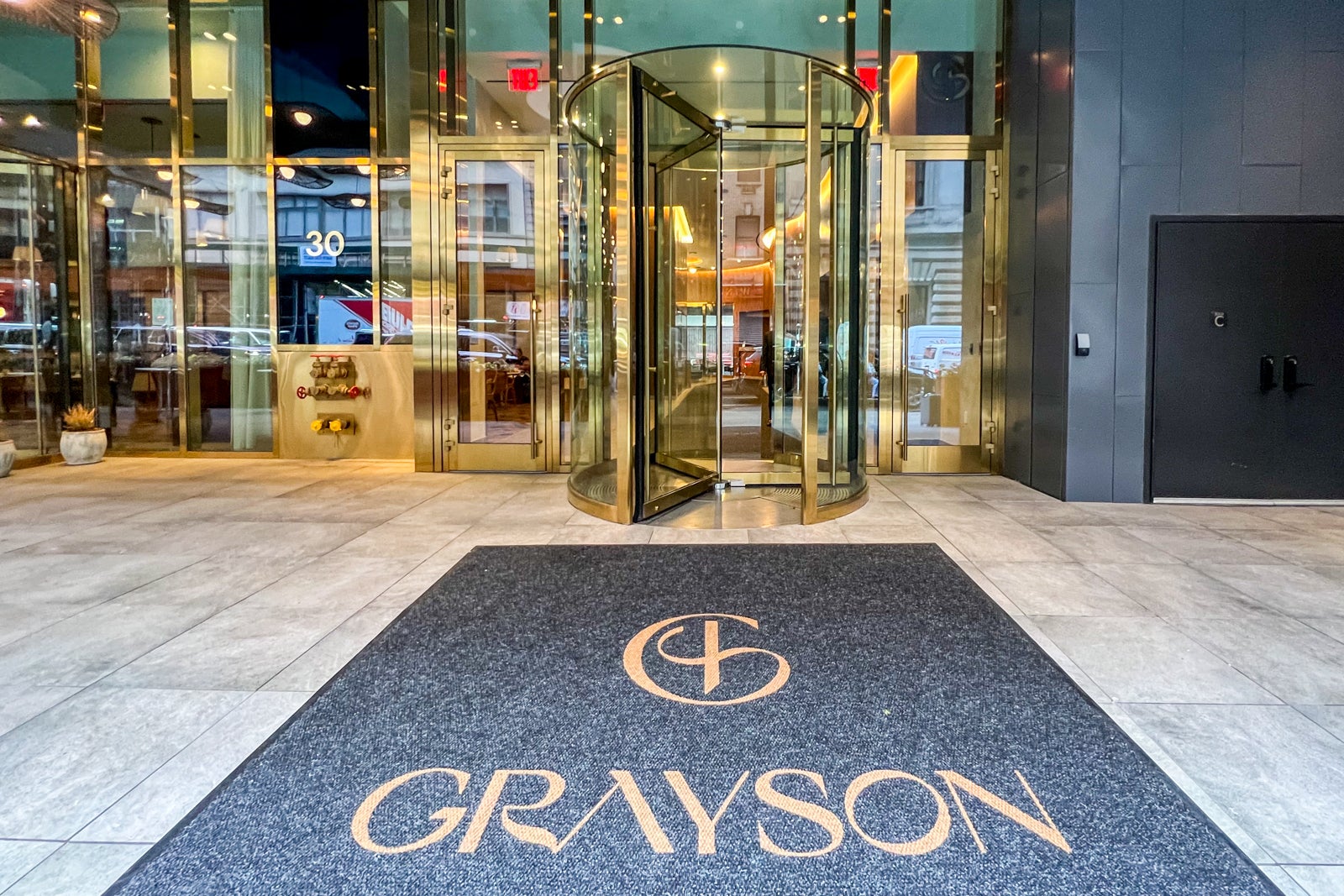 Grayson Hotel entrance