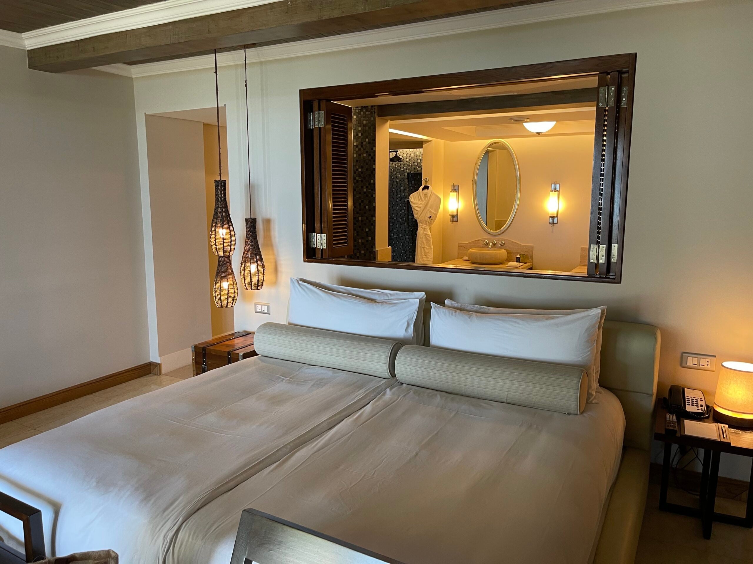 Bedroom at JW Marriott Mauritius Resort