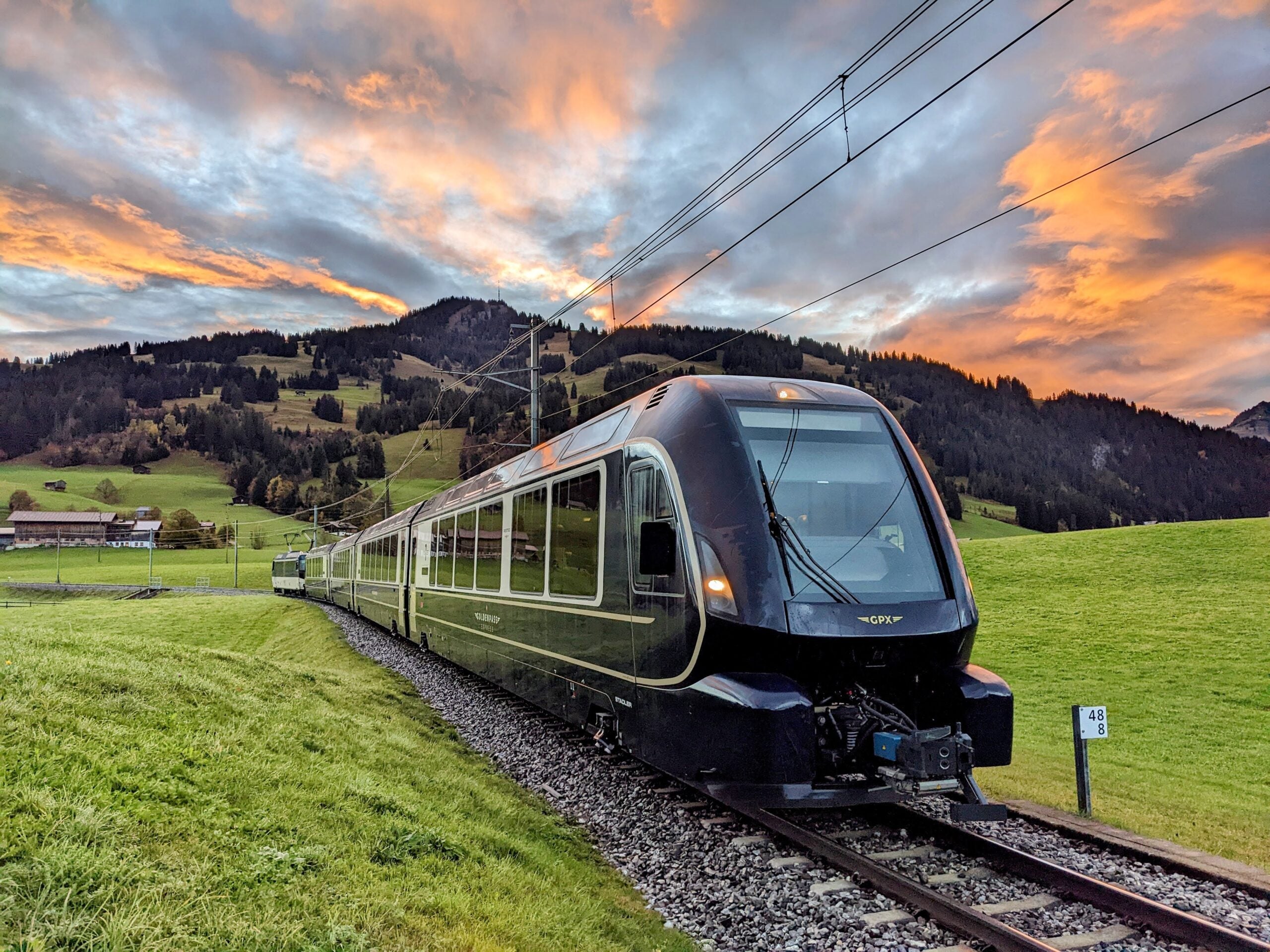 train in switzerland