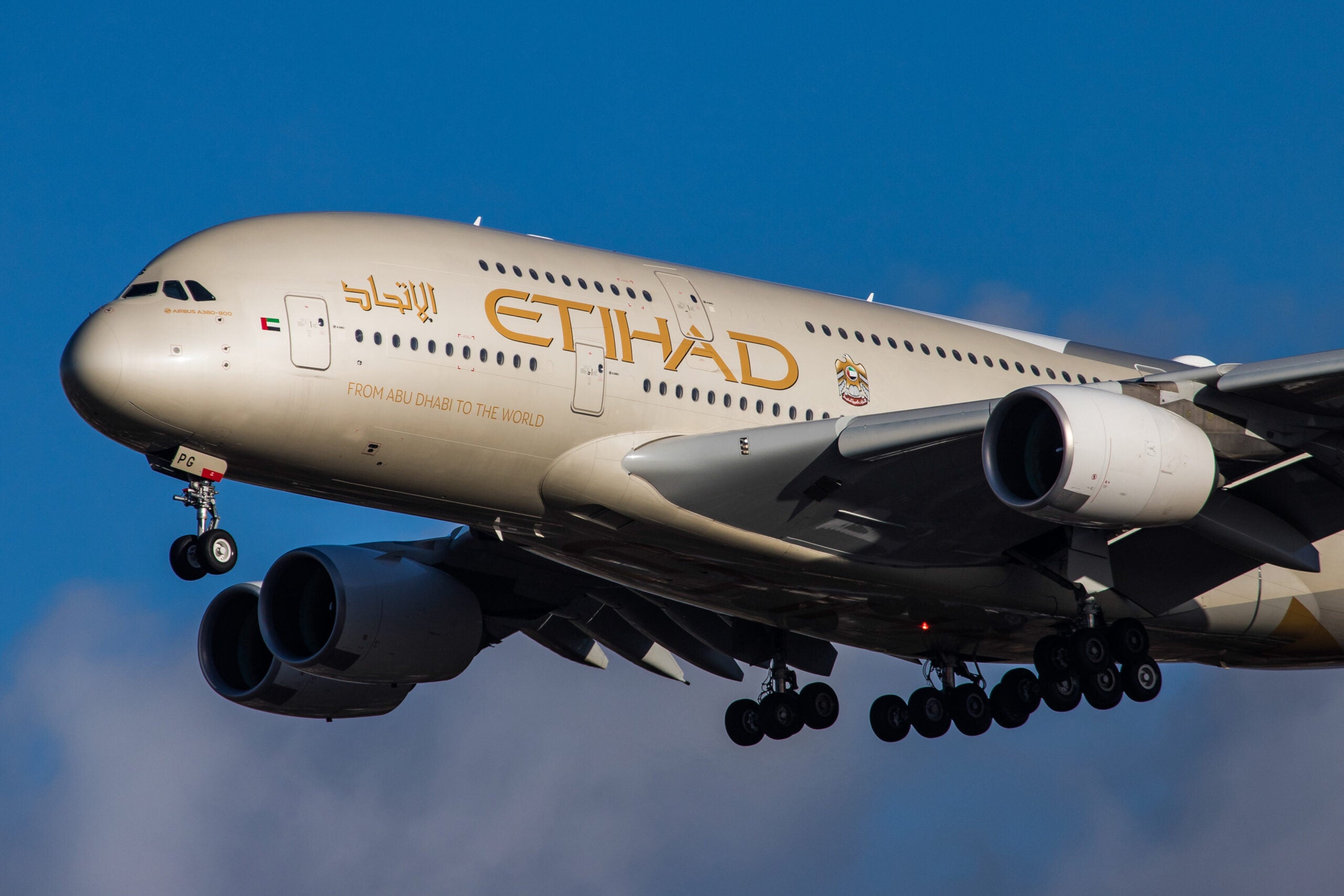 etihad plane