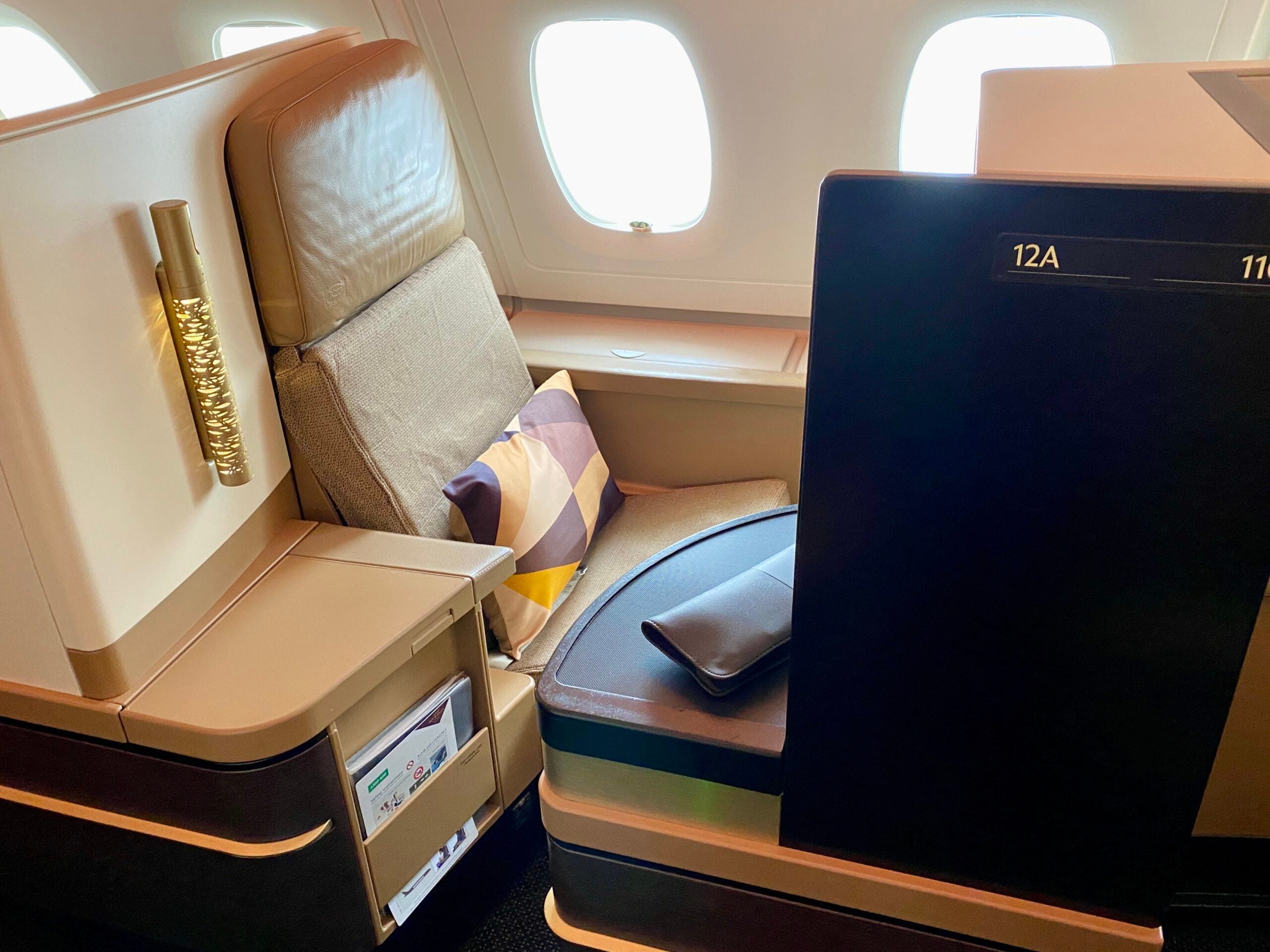 Etihad Business Class A380