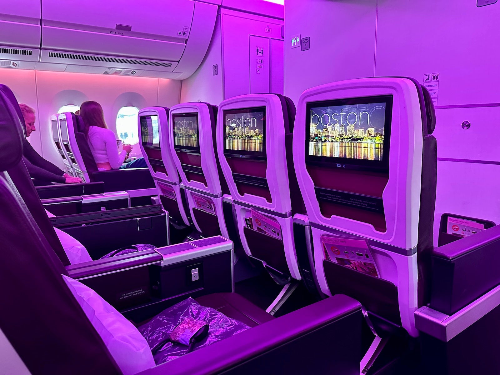 Virgin Atlantic A350 seat