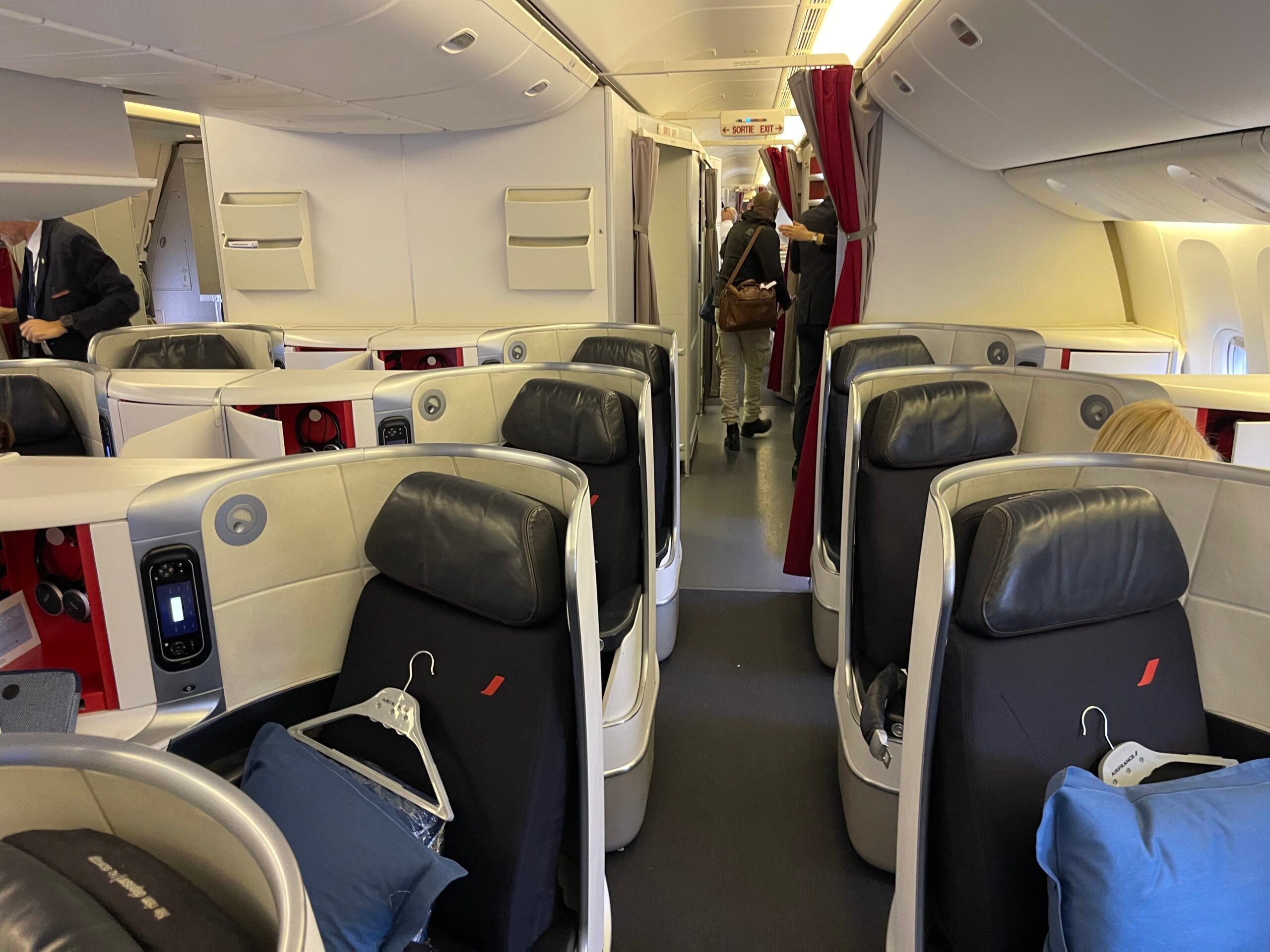 Air France Boeing 777-300ER business class cabin