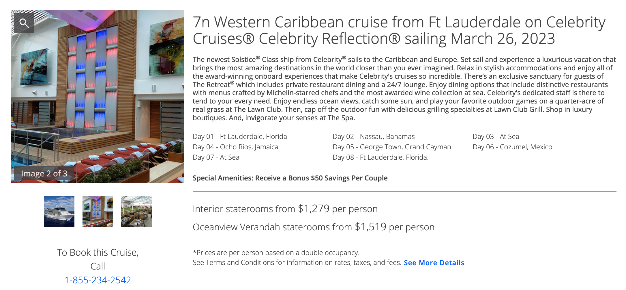 Booking a cruise with Ultimate Rewards
