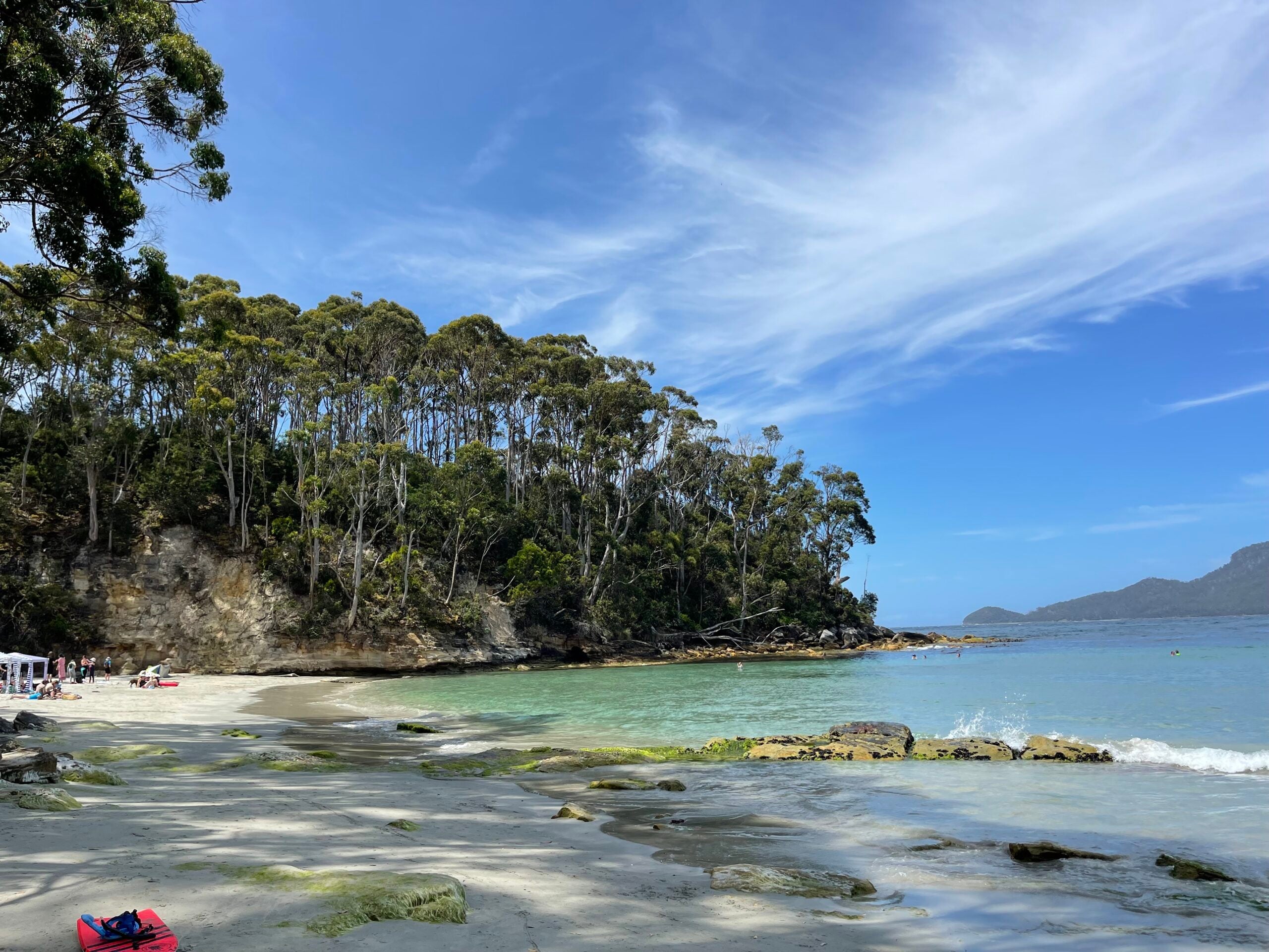 A beach on Bruny Island, Tasmania