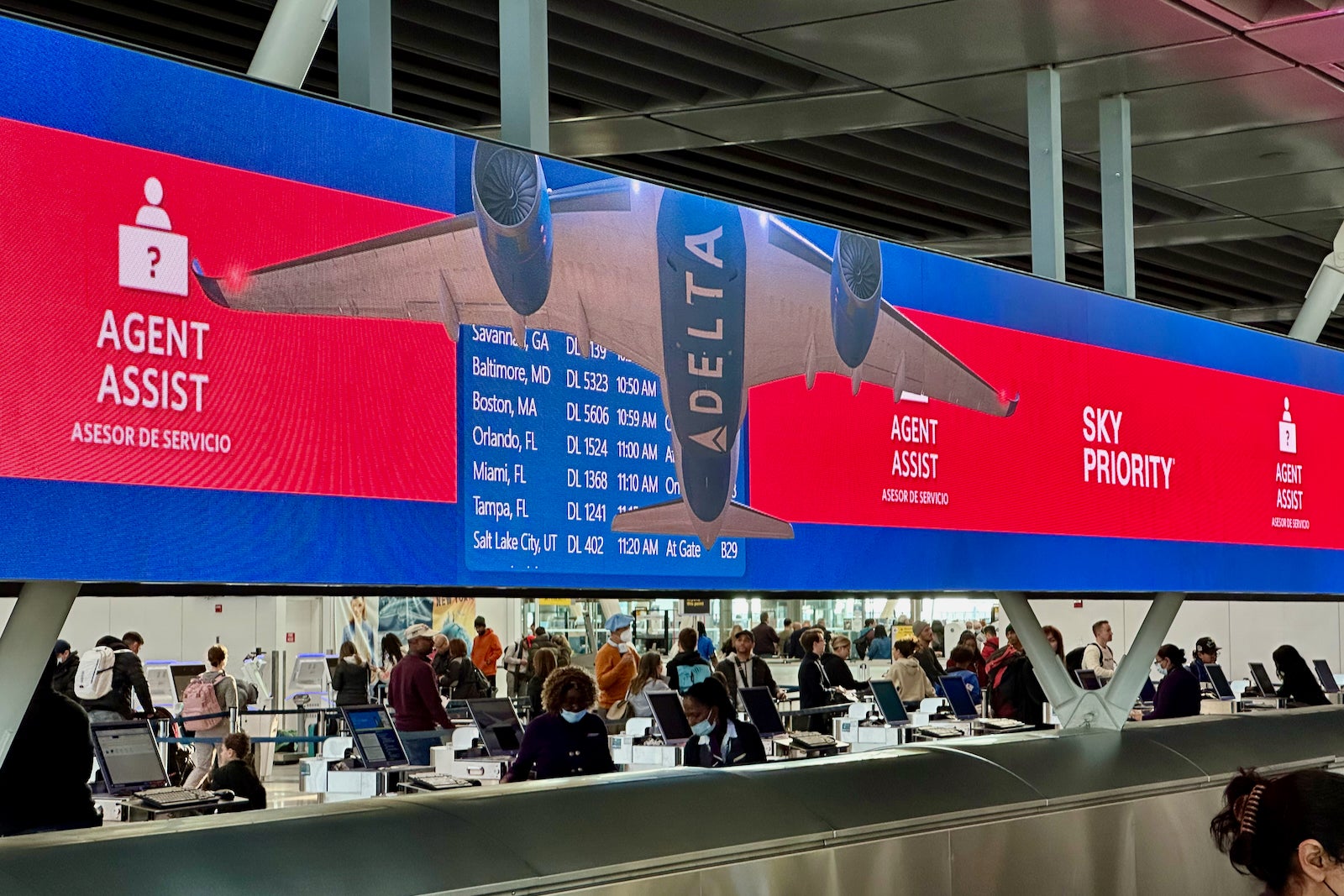 Delta Terminal 4 JFK Upgrades Sky Club Express A Gates SkyPriori