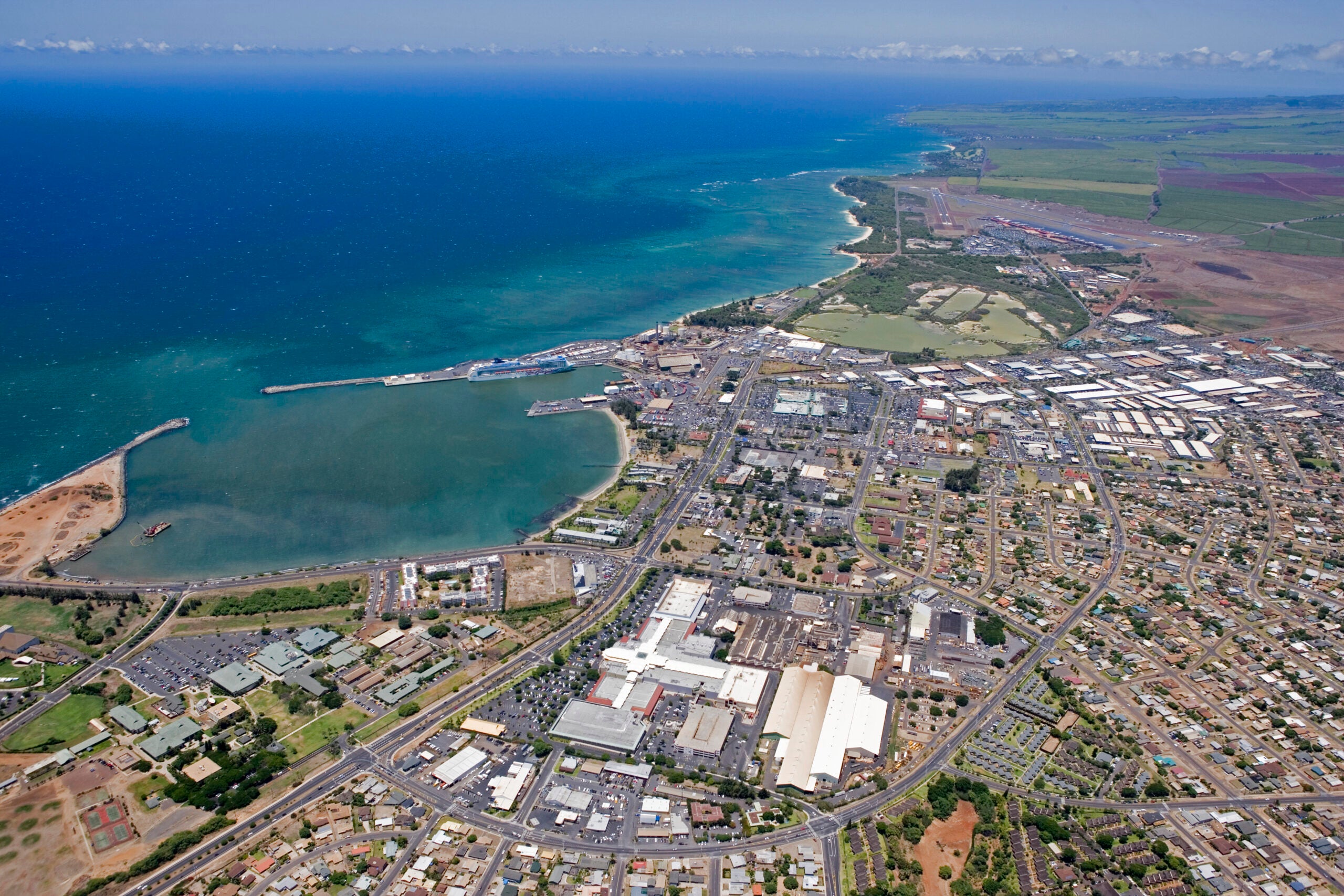 ocean from above