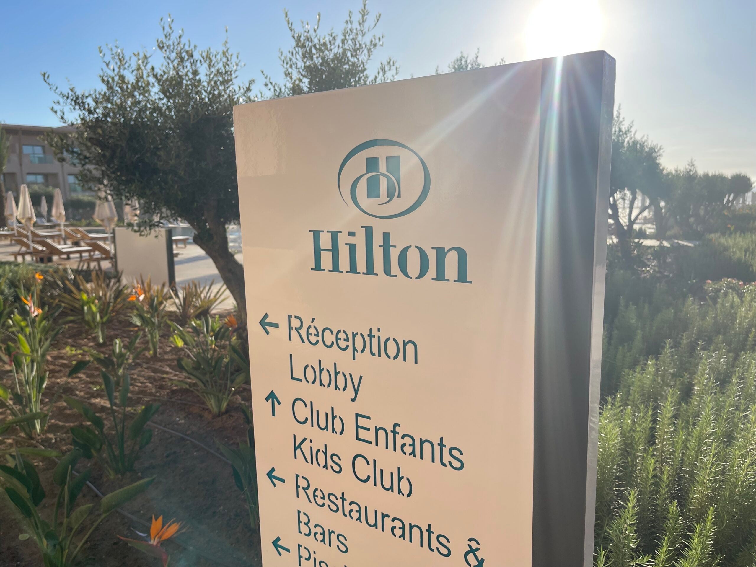 Hilton Agadir grounds outside