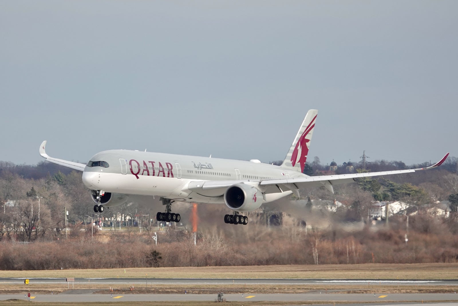 Qatar Airbus A350-1000 JFK