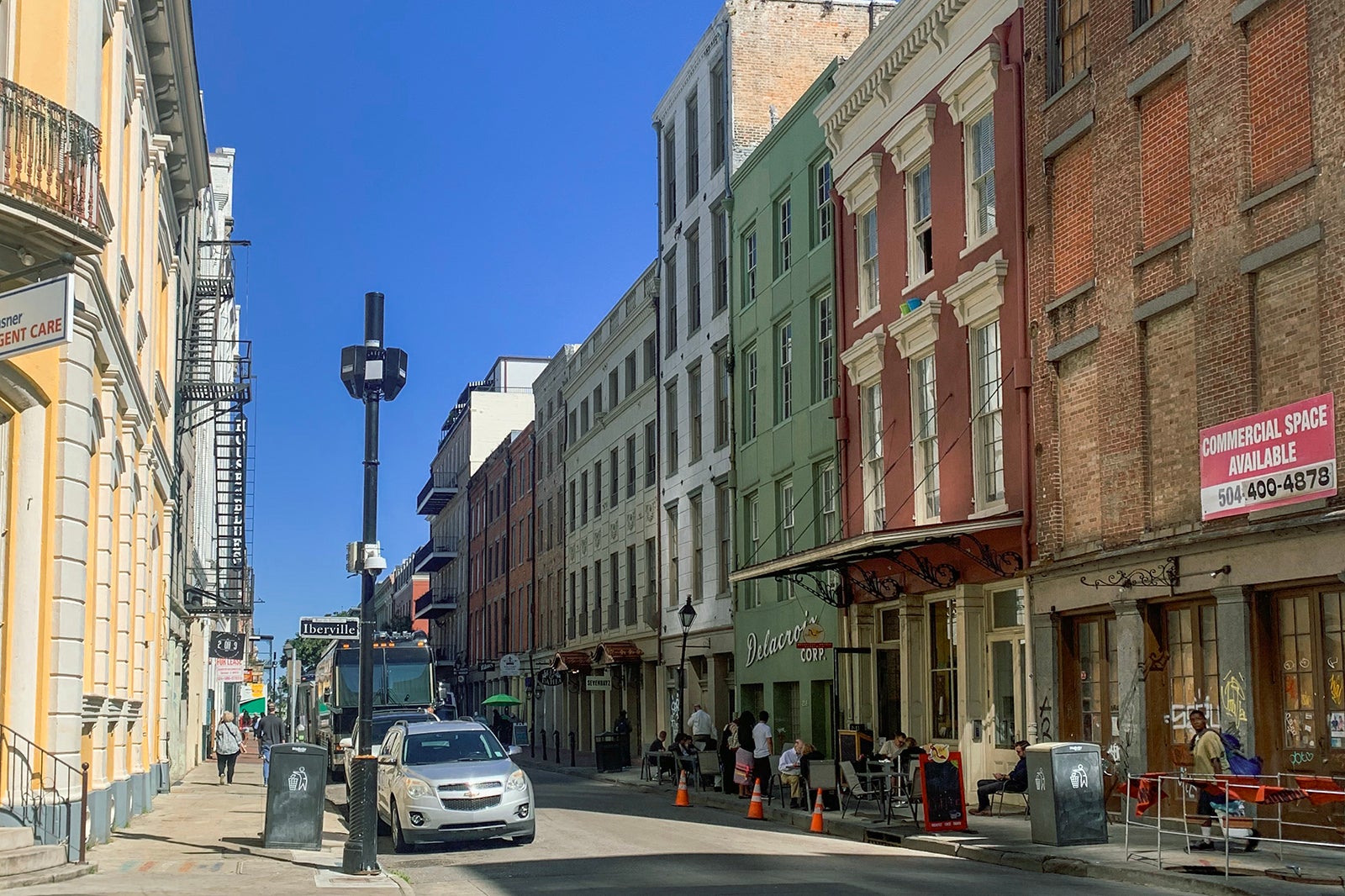 colorful buildings new orleans