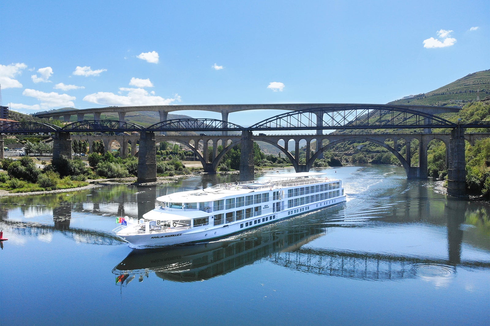 Amalia Rodrigues riverboat on the Douro River