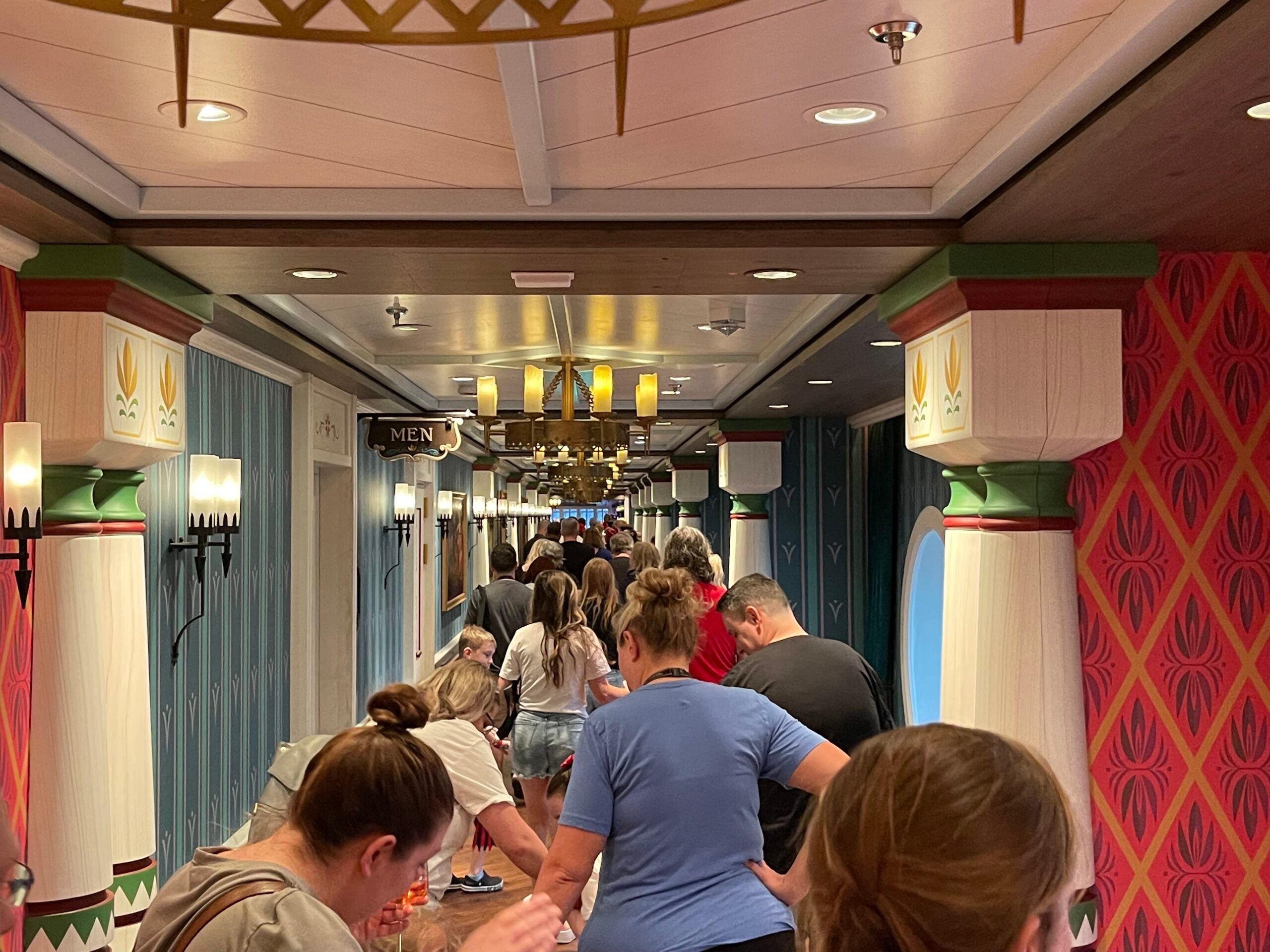 Line for Arendale on Disney Wish