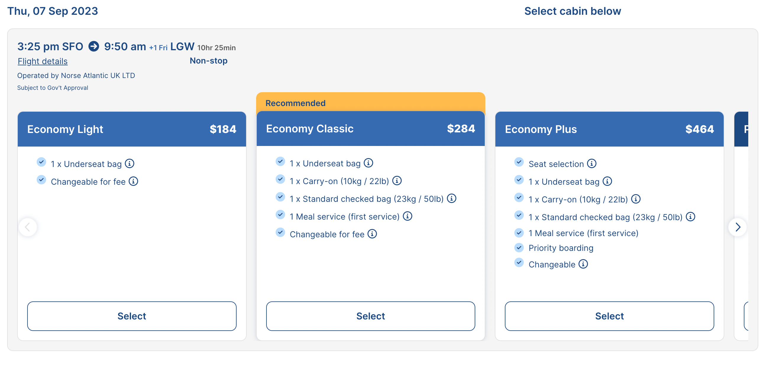 ticket tier prices