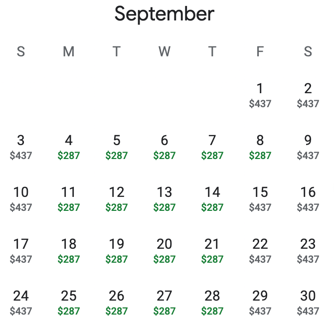 September economy