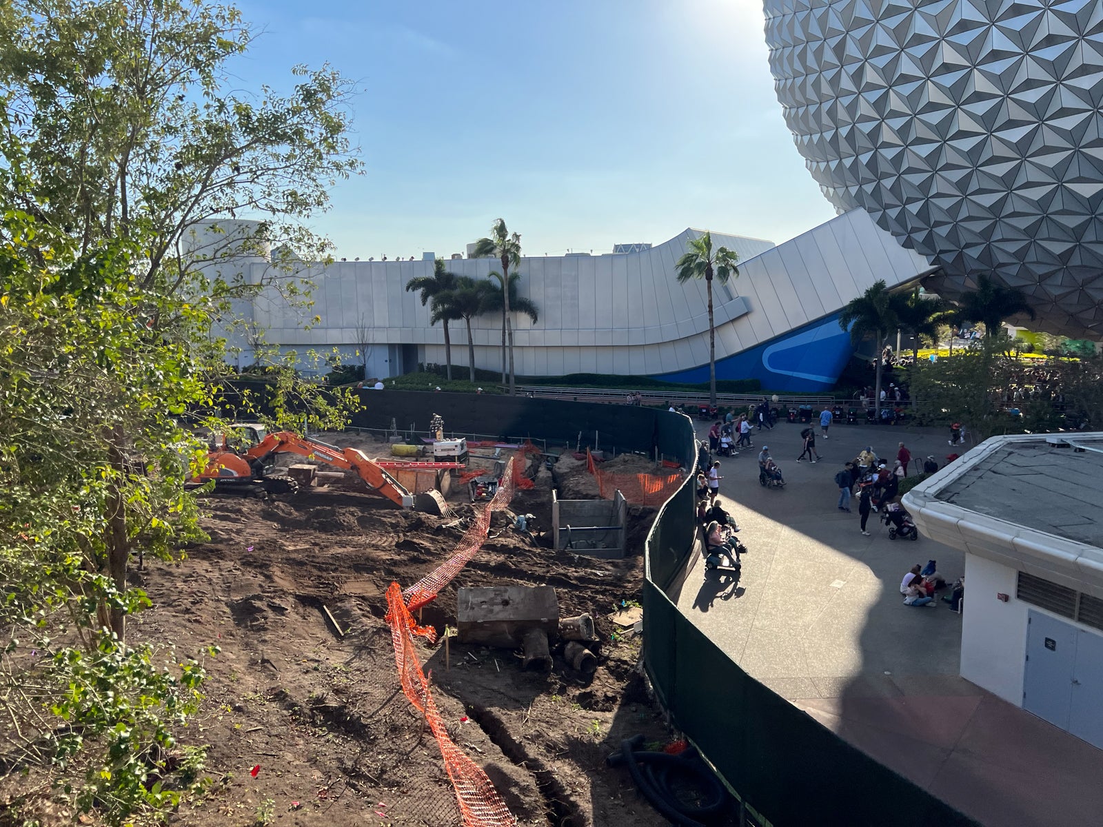 Epcot construction 2023