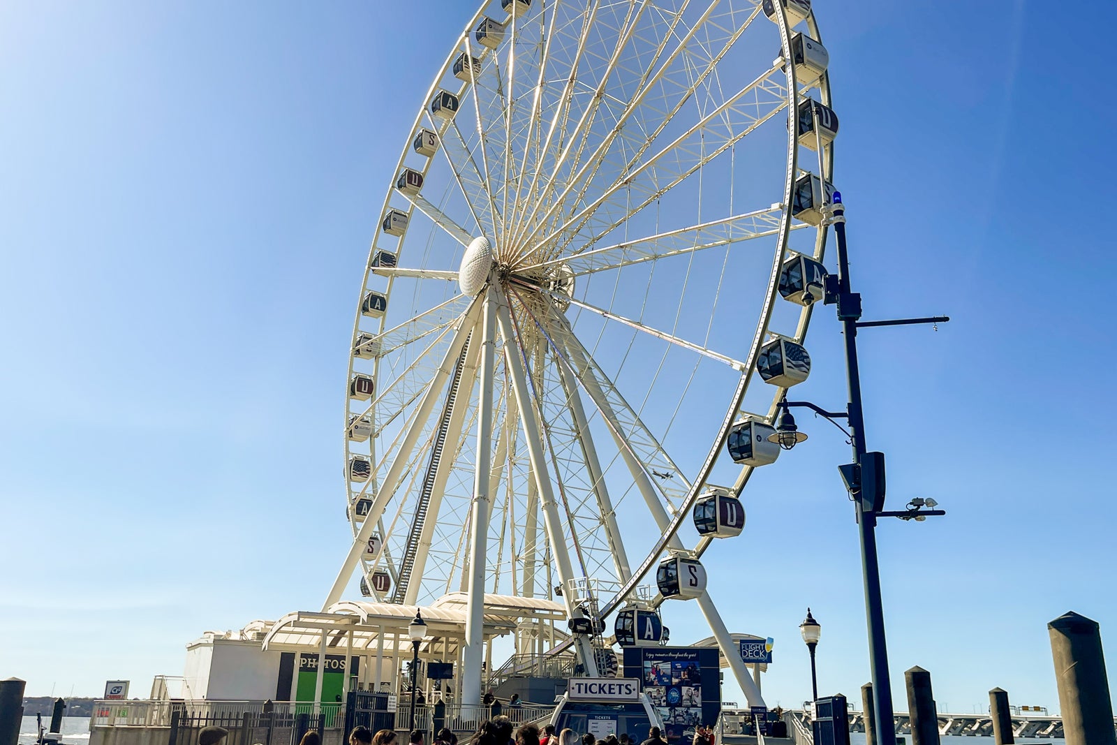 Ferris wheel at National Harbor