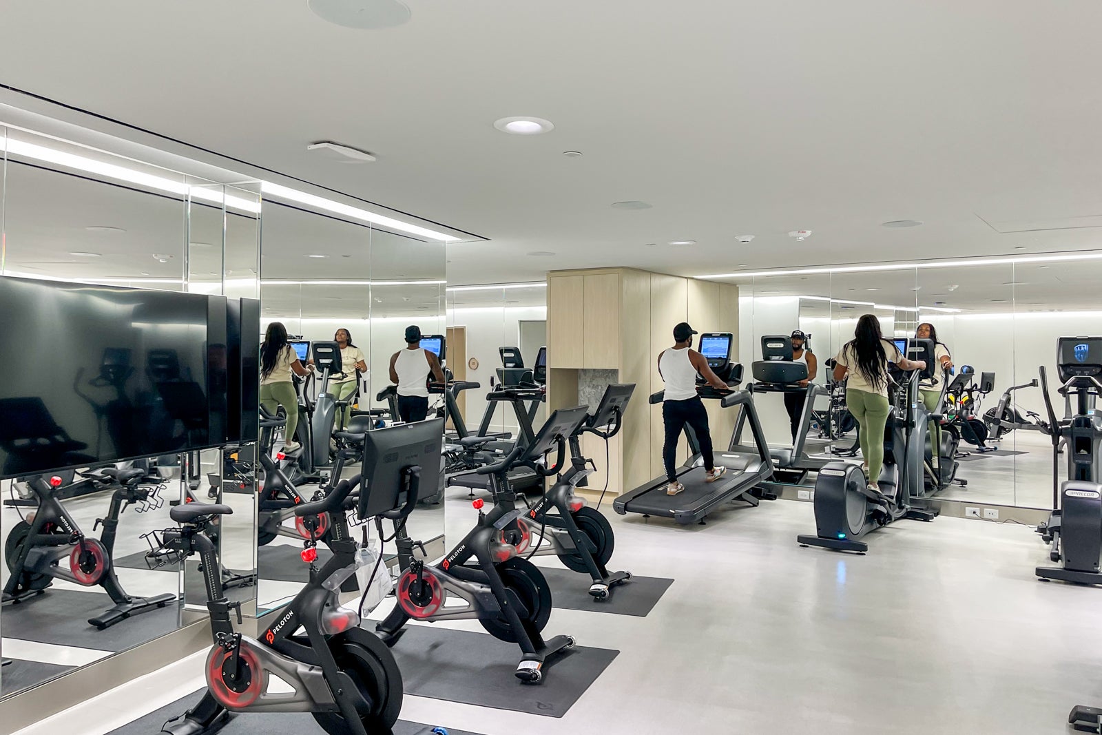 Fitness center at the Morrow