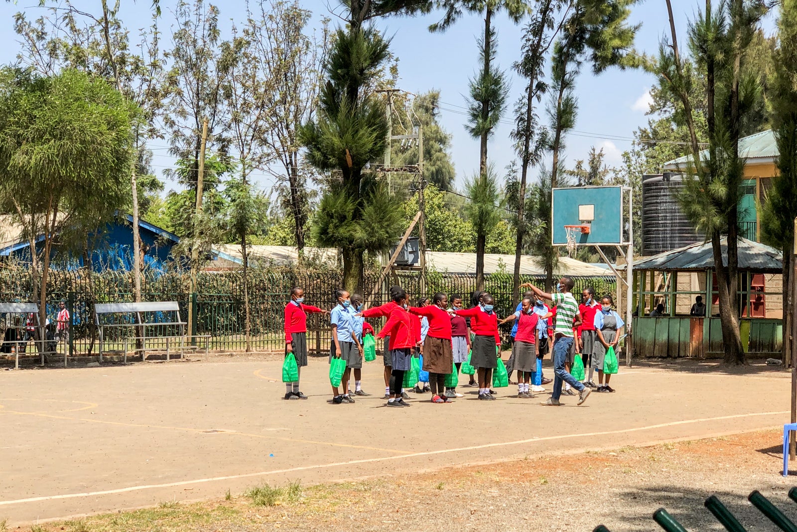 Children learn and play at AmericaShare's Harambee Community Centre.