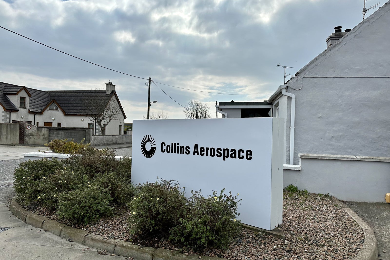 collins aerospace sign