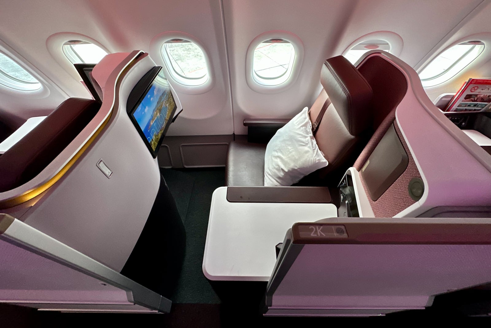 Virgin Atlantic business class