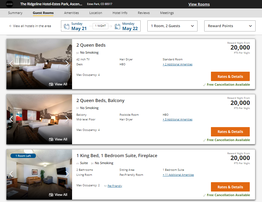 Quick Points Redeem Choice points for a Maldives resort, halfboard