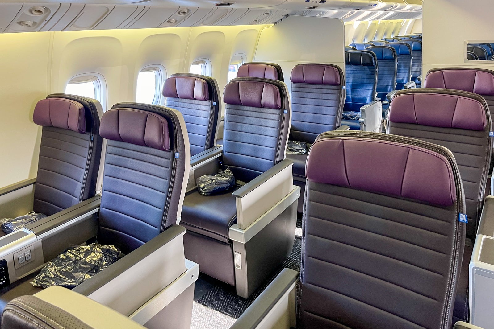 United Premium Plus and economy