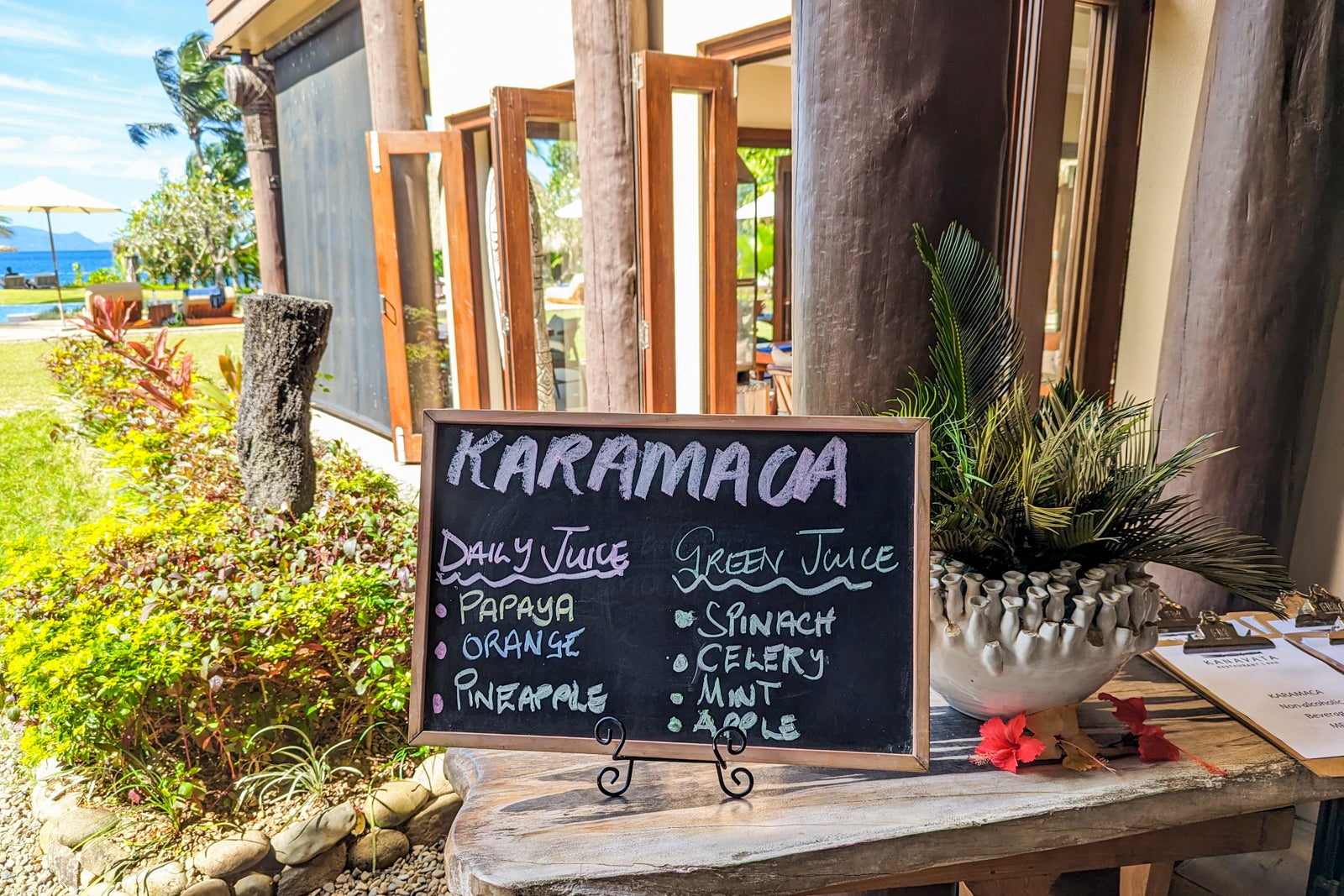 Nanuku Resort Fiji breakfast