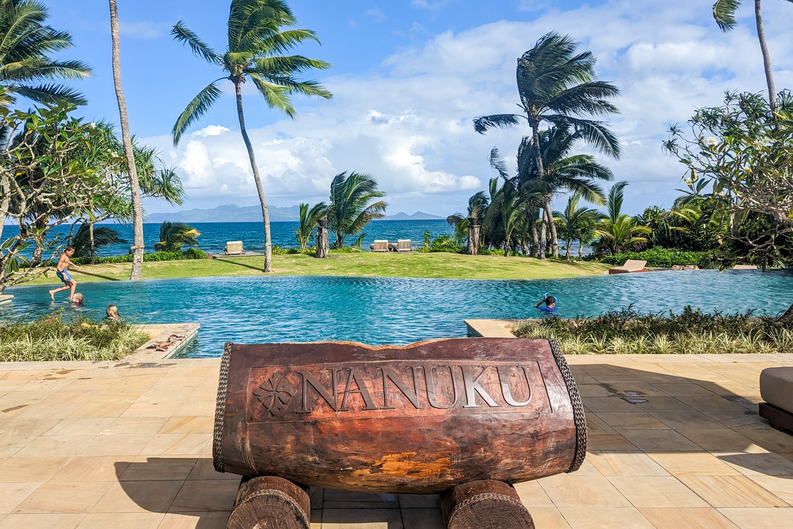 Nanuku Resort Fiji kids at the pool