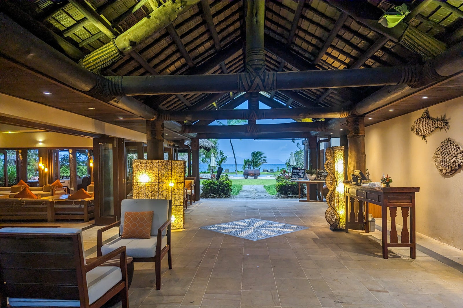 Nanuku Resort Fiji reception area