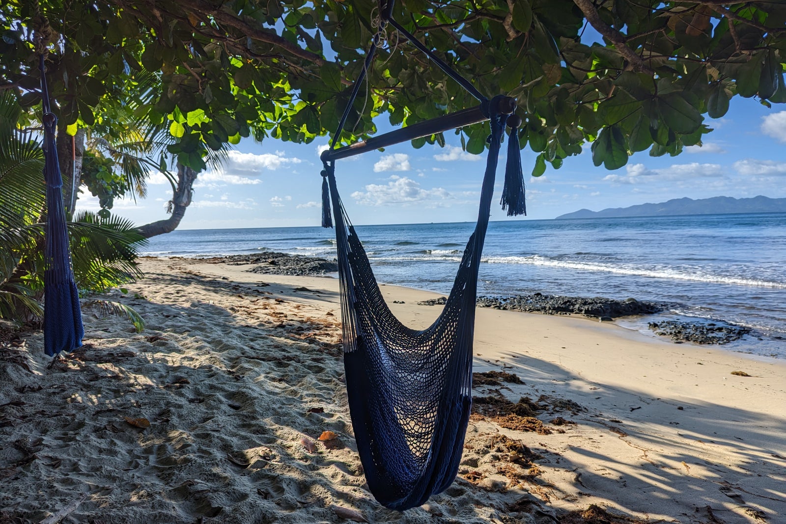 Nanuku Resort Fiji hanging chair