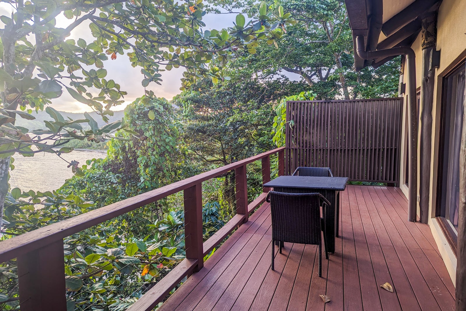 Nanuku Resort Fiji suite patio
