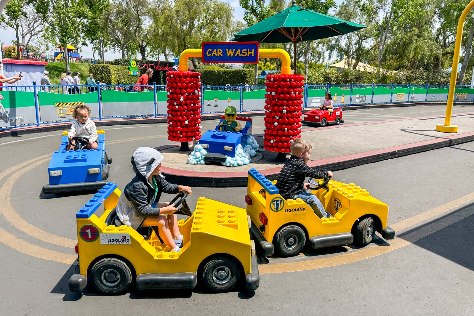 Ride at Legoland California