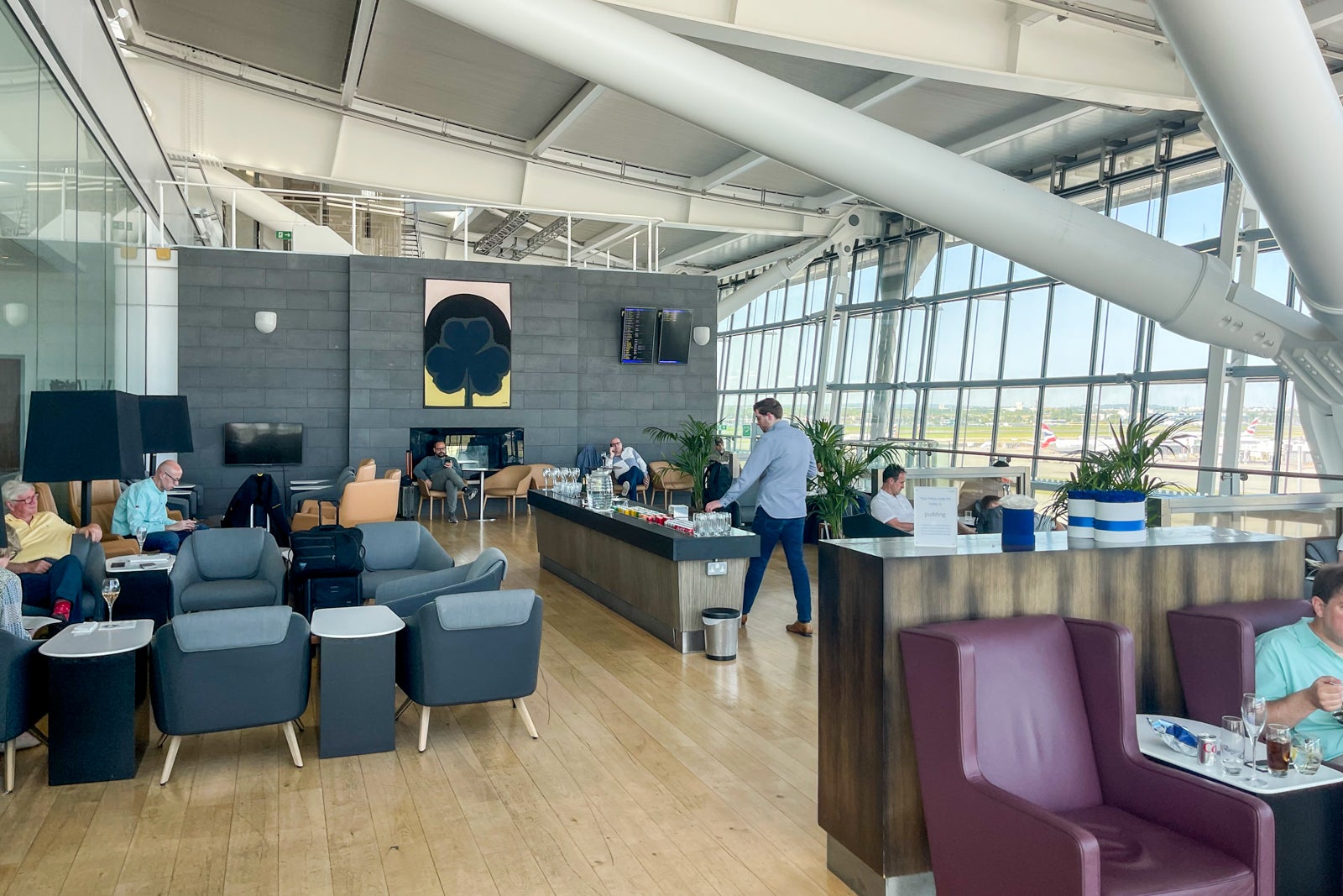 British Airways Galleries First lounge LHR