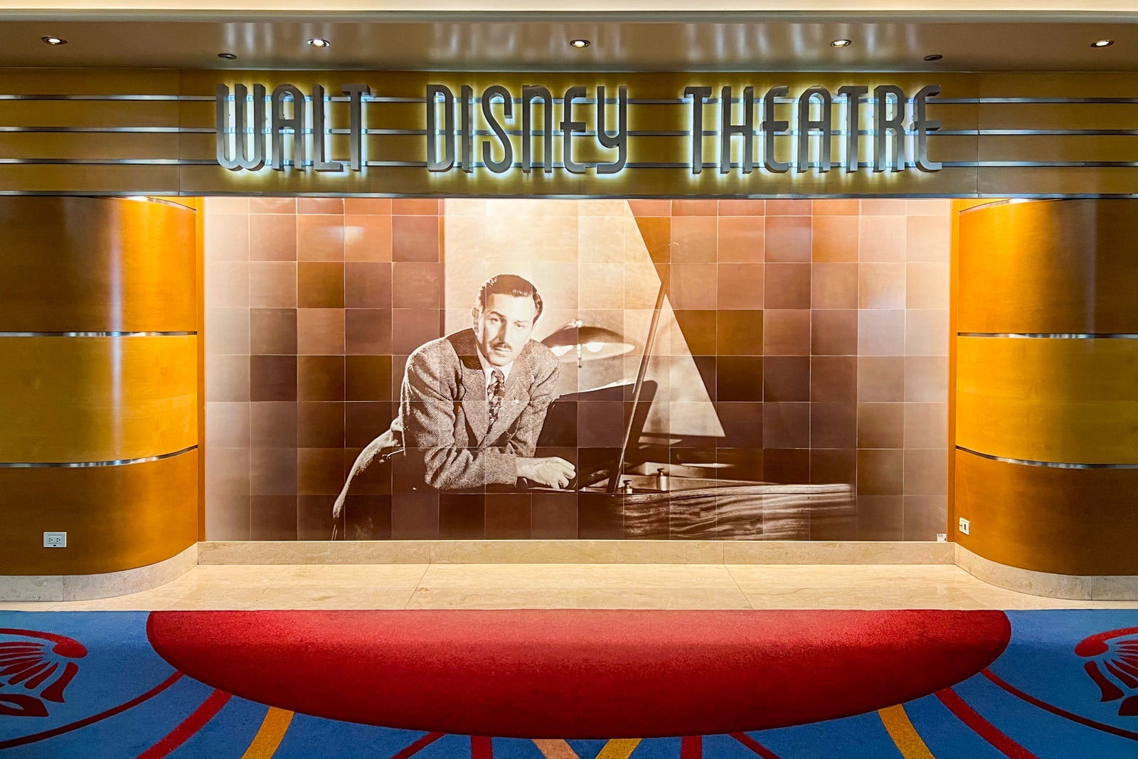 Walt Disney Theatre on Disney Wonder.