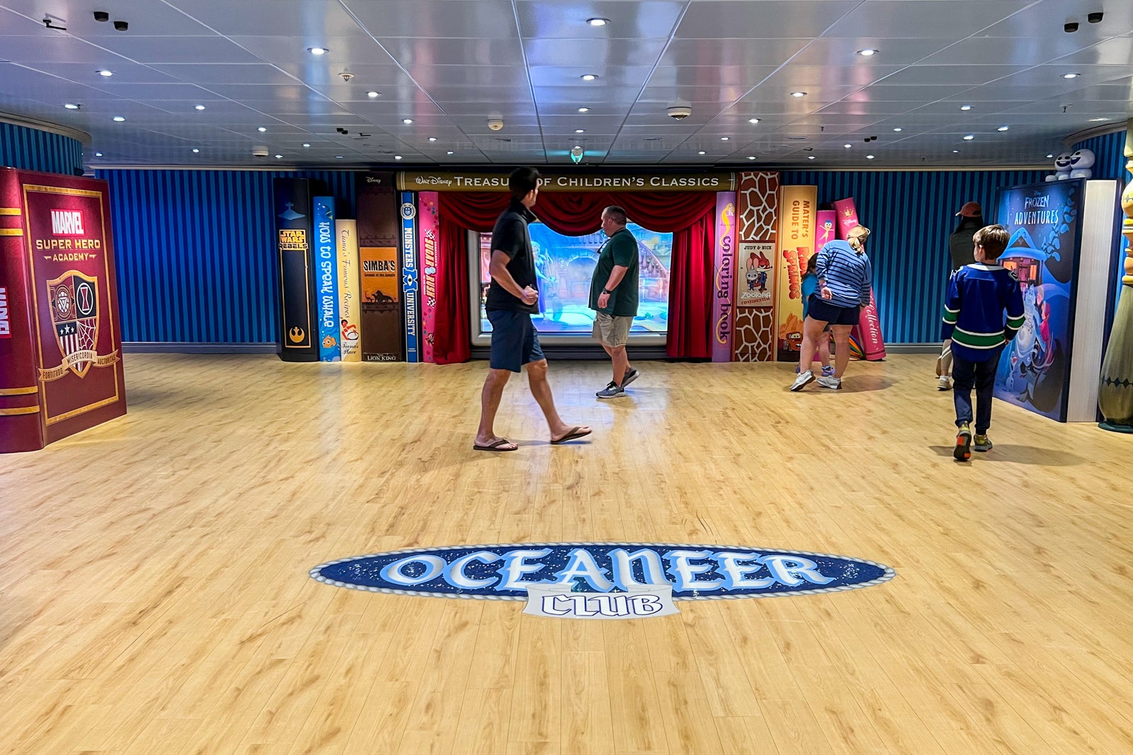 Oceaneer Club on Disney Wonder