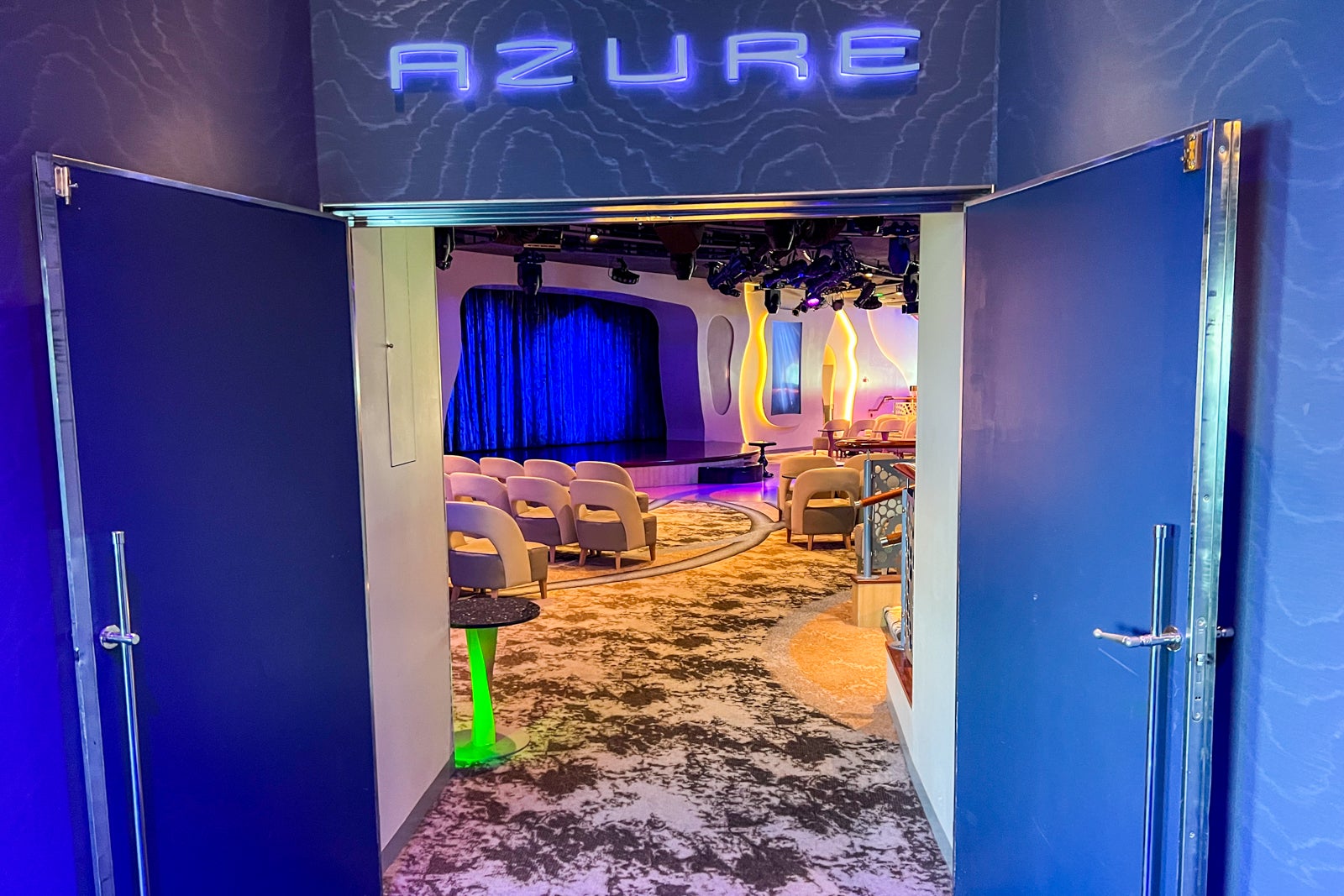 Azure Lounge on Disney Wonder