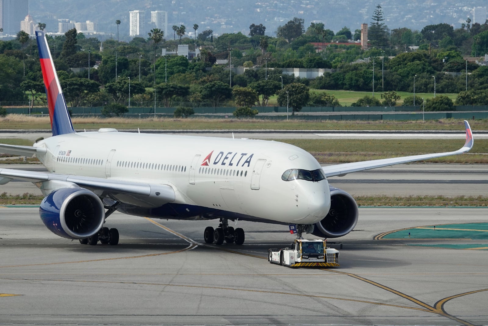 Delta A350 aircraft