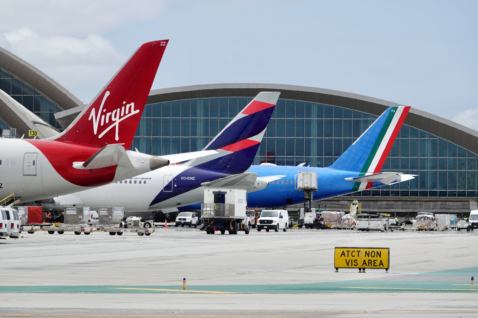 Tom Bradley International Terminal TBIT Virgin LATAM ITA