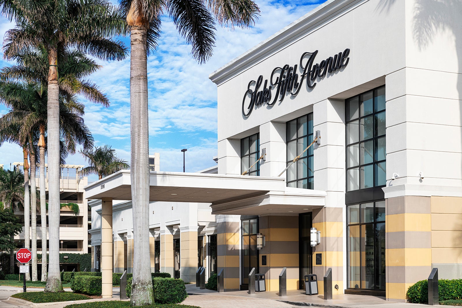 Saks Fifth Avenue store at the Waterside Shops