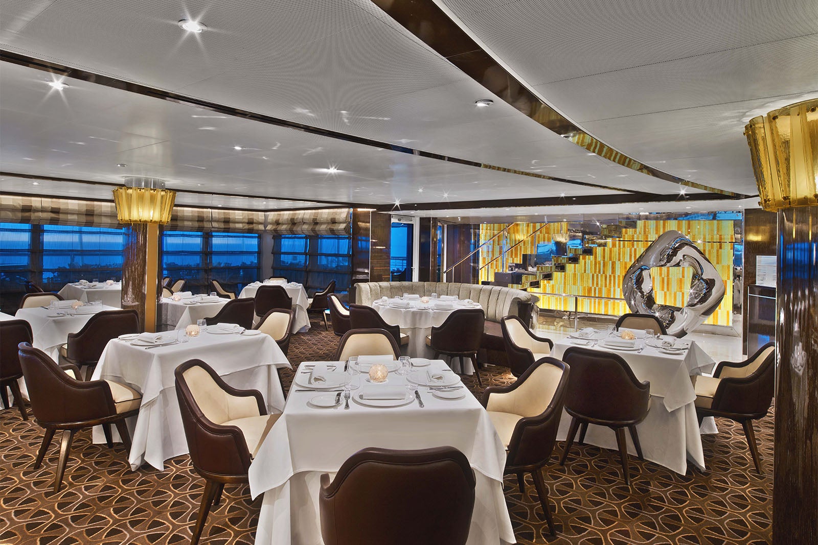 The Grill by Thomas Keller on Seabourn Encore.