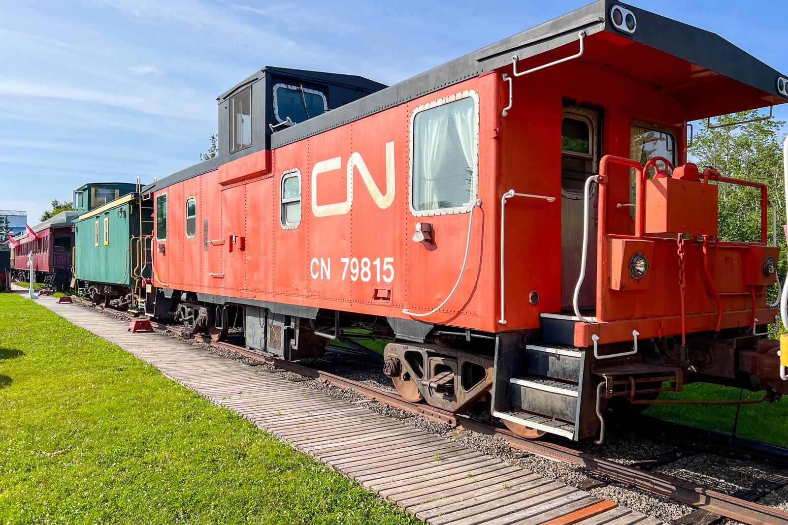 Caboose #8 at the Train Station Inn in Nova Scotia